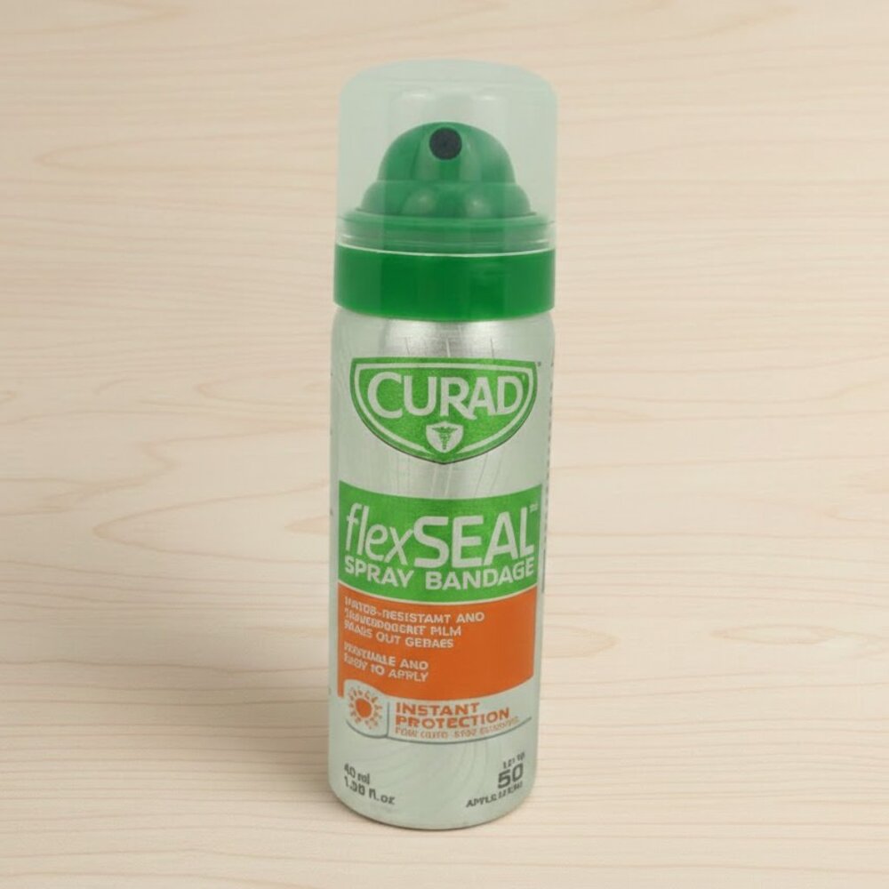 NEW Curad Flex Seal Spray Bandage Water Resistant